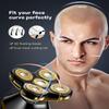 ATEEN Head Shavers for Bald Men, Electric Razor with 5D Floating Razor Head,Wet and Dry Electric Razor,Cordless 4 in 1 Hair Clippers for Bald Men (Gold) view 2