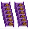 Britannia Choco Chips Cookies 120g (Pack of 12) - Crunchy & Delicious Biscuits A Perfect Combination of Chocolate and Cookies - Worlds Finest Chocolate - Cracker Cookies Snacks for Kids view 1