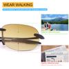 2 Pairs Rimless Bifocal Reading Sunglasses UV400 Protection Sports Outdoor Unisex Sun Readers Blue Light Blocking Glasses for Men Women Driving Safety Eyeglasses Tinted Lens Shades Eyewear 2.5 view 3