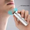 EVTSCAN Nose Hair Trimmer 360 Degree Rotation Mute Design Compact Convenient Rechargeable Hair Trimmer view 2