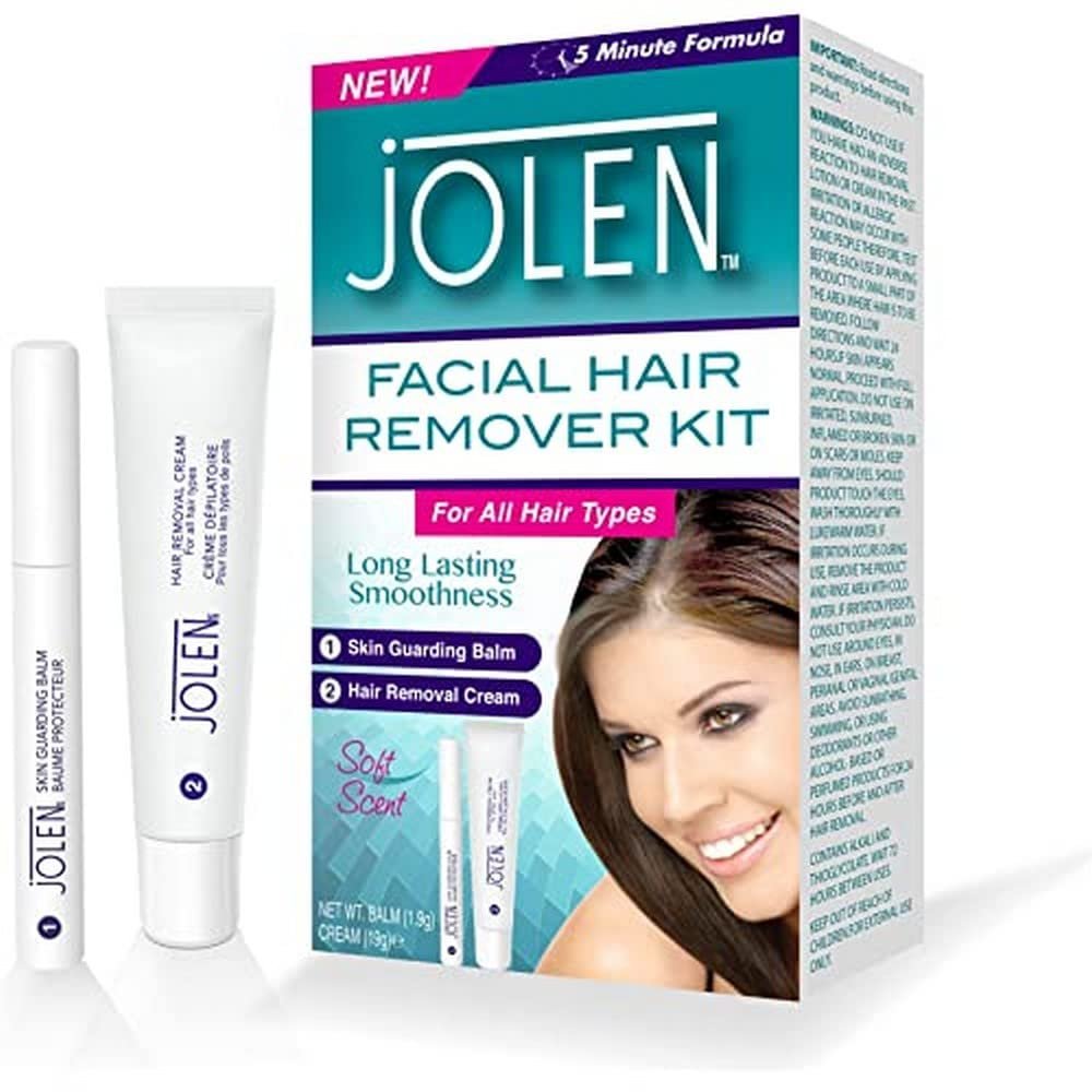 jolen facial hair remover kit