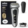 Braun Series 9 Pro Electric Shaver With 3+1 Head, ProLift Trimmer, Charging Stand & Travel Case, Sonic Technology, UK 2 Pin Plug, 9417s view 1