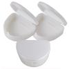 75 x Slim Retainer Case ~ Bulk Buy, Dental Box, for Dentures, Gumshields, Braces Storage (White) view 1