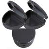 75 x Slim Retainer Case ~ Bulk Buy, Dental Box, for Dentures, Gumshields, Braces Storage (Grey) view 1