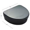 75 x Slim Retainer Case ~ Bulk Buy, Dental Box, for Dentures, Gumshields, Braces Storage (Grey) view 2
