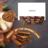 Brownies by Post Chocolate Brownie Hamper - 8 Chocolate Brownies Gift Box - Delicious Letterbox Delivery - Exclusive To GOOFIIE. view 3
