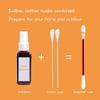 100 Pieces Disposable Iodine Cotton swabs Portable Iodine Disinfection Cotton swabs for Emergency Wound Care view 3