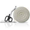 10m Full Roll + 18cm Scissors - RE-GEN Tubular Compression Fit Elasticated Support Bandage Dressing - Size E (8.75cm) for Limb Circumference 24-28cm | Ideal for Large Ankle Medium Knee view 4