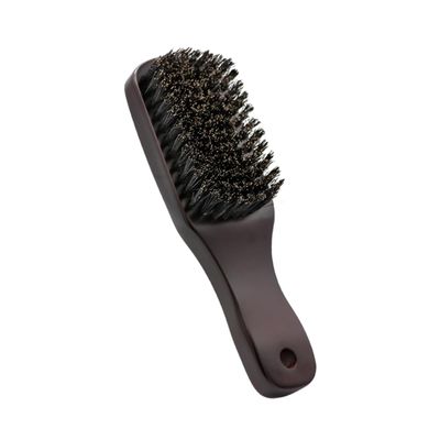 Lurrose Bead Head Bristle Brush for Beard Cleaning Handheld Mustache Care Brush Beard Care Tool for Daily Grooming