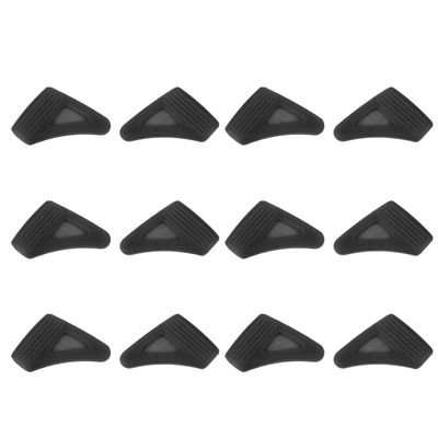 12pcs Spectacle Temples Eyeglass Tube Holder Glasses Silicone Sleeve Silicone Ear Hooks Anti Ear Hooks Sunglasses Sports Anti-slip Glasses Holder Spectacle Legs Silica Gel Retainer