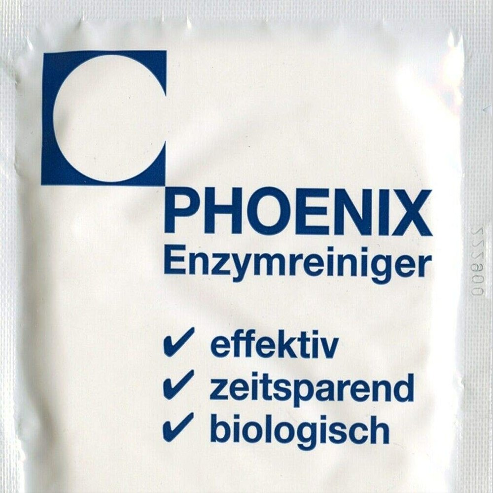 Phoenix Enzymreiniger 1 x 20 g Babies and Toddlers = 1.0 - 1.5 Litres Universal Cleaner - Reduces Germ and Reduces Bacteria (3 x 20 g Sealing Bags)