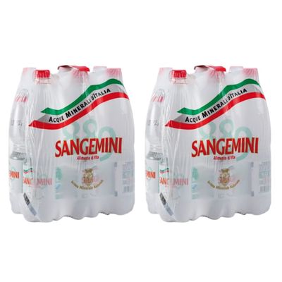 Sangemini Acqua Minerale Naturale 12 Bottiglie Da 1.5 litri