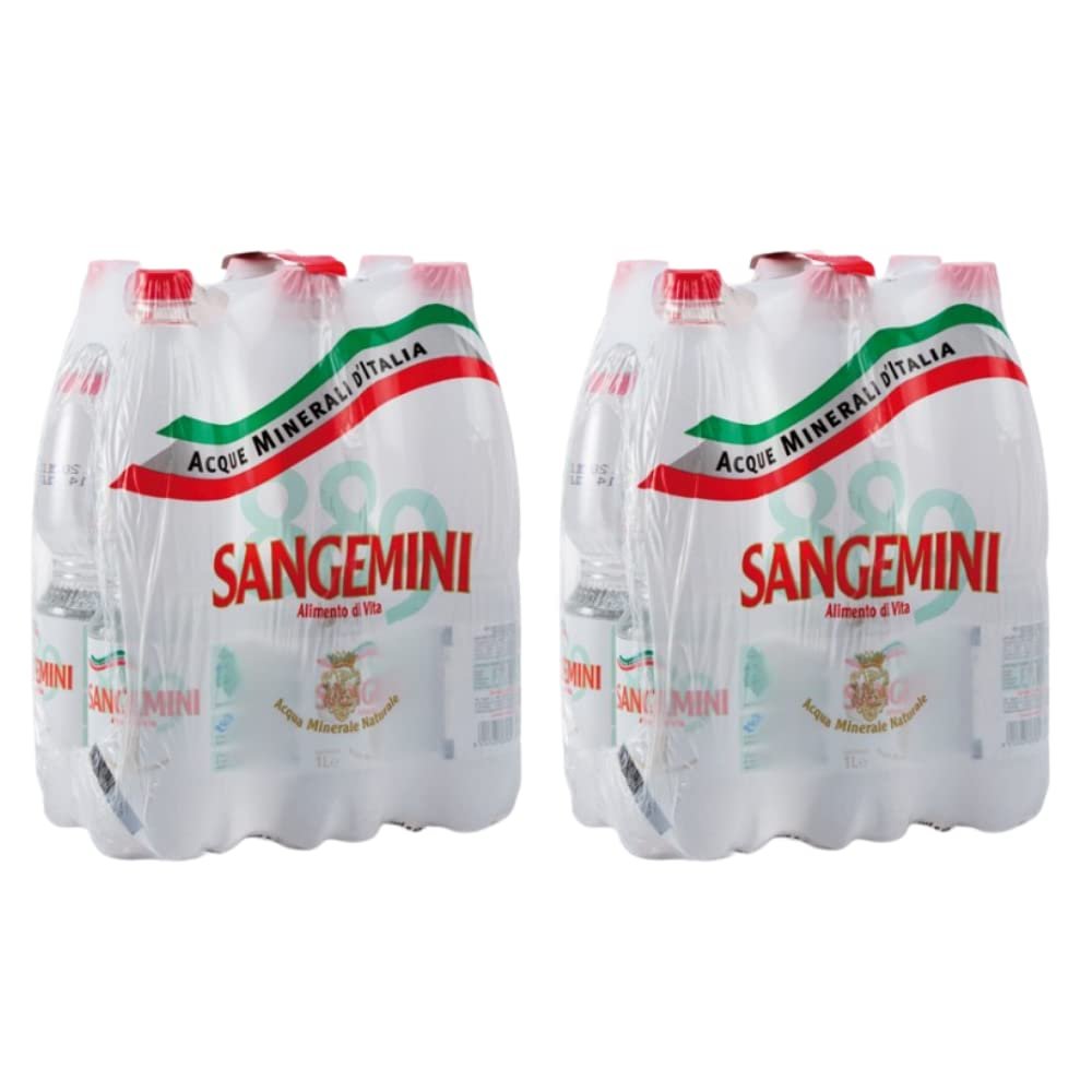 Sangemini Acqua Minerale Naturale 12 Bottiglie Da 1.5 litri