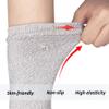 Zyxdk 3/5 Pairs Silver Fiber Electrode Conductive Elbow Brace Sleeve, Compatible with Most Machine Units for Tendonitis, Arthritis (Color : 5pcs) view 4
