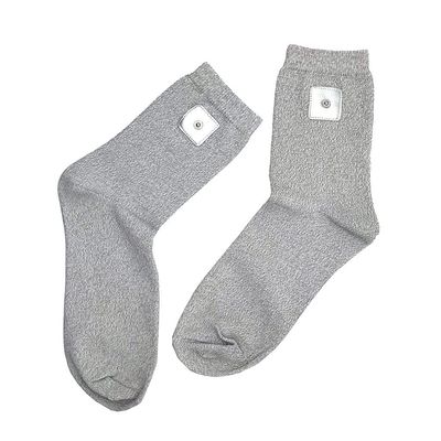 Zyxdk 3/5 Pairs Silver Conductive Sock Electrode Massage Socks, Promote Circulation Sports Injuries Pain Relief for Household Use (Color : 3pcs)