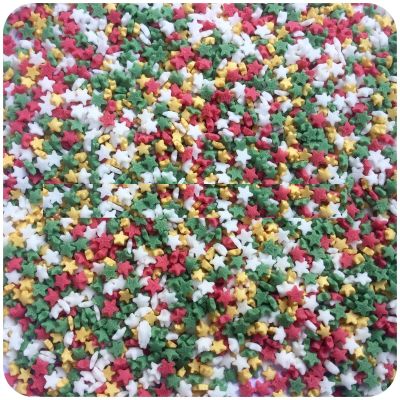 Vision4ever 25g Xmas Parties Treats Edible Sugar Christmas Cupcake Sprinkles Cupcake Cake Decoration With Attractive Looks
