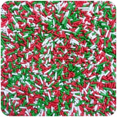 Vision4ever 25g-200g Xmas Parties Treats Edible Sugar Christmas Cupcake Sprinkles Cupcake Cake Decoration With Attractive Looks