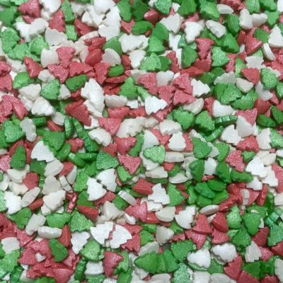 Vision4ever 25g Xmas Parties Treats Edible Sugar Christmas Cupcake Sprinkles Cupcake Cake Decoration With Attractive Looks