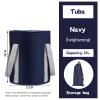 14L Large Collapsible Foot Bath Basin, Portable Foot Soaking Tub Bag with Handles, Folding Foot Tub for Soaking Feet, Pedicure Foot Spa Soak Bucket for Travel Camping, with Storage Bag (21L - B2) view 2