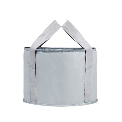 14L Large Collapsible Foot Bath Basin, Portable Foot Soaking Tub Bag with Handles, Folding Foot Tub for Soaking Feet, Pedicure Foot Spa Soak Bucket for Travel Camping, with Storage Bag (14L - A5)