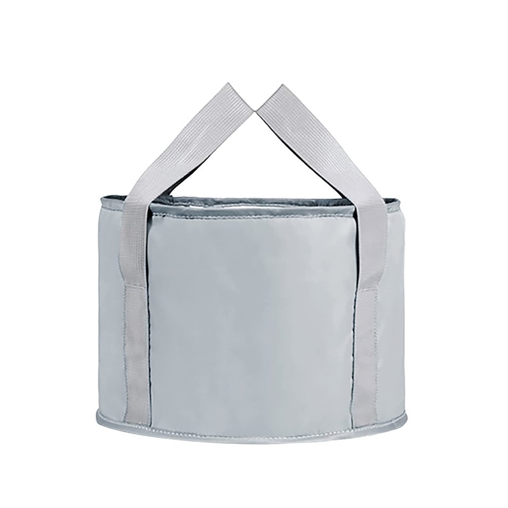 14L Large Collapsible Foot Bath Basin, Portable Foot Soaking Tub Bag with Handles, Folding Foot Tub for Soaking Feet, Pedicure Foot Spa Soak Bucket for Travel Camping, with Storage Bag (14L - A5)