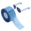Dioche 100pcs Eyeglass Sleeves, Disposable Temple arm Protector Protective Cover Glasses Leg Cover, Eye Glass Protector Sleeves Glasses Legs Cover for Salon Hair Color view 1