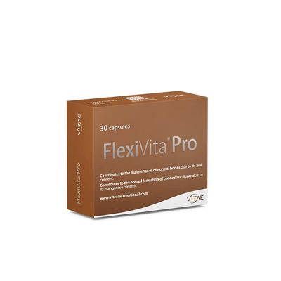 Vitae FlexiVita Pro 30 Capsules | Joints, cartilages and tendons | Osteomuscular Health | Glucosamine and Chondroitin | Natural Formula