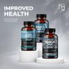 Omega 3 6 9 - Premium Nutritional Supplement - 90 Triple Omega Softgels - Made in The UK view 4