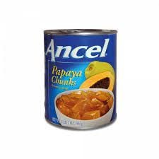 Papaya Chunks Papaya Chunks in Syrup Box 12 x 960 g
