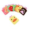 10pcs Cute Cartoon Hand Warm Hot Water Bottle Mini Hot Water Bottles Portable Hand Warmer Pocket Hand Feet Hot Water Bags,Random Colour view 1