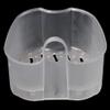 Denture Bath Box Cleaning Teeth Case Dental False Teeth Storage Box with Hanging Net Container Denture Boxs Container view 1