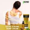 5kind Extra Strong Hemp Cream 100ml - High Strength Hemp Oil and Arinca Cream for Massaging Joints & Muscles, Lower Back, Feet, Knees, Neck & Shoulders - Infused with Natural Oils & Extracts view 2