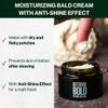 BETTER BE BOLD Nourishing Bald Cream (0-3 mm) | Natural Anti-Shine Effect | Against Skin Irritation and Shaving Burn | Moisturising | Premium Care for Bald Wearers | 50 ml view 3