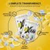 10X Athletic Full Essential Amino Acids Blend with Electrolytes, Sugar Free EAA Powder for Energy, Endurance, Hydration and Recover, 25 Servings, 450 g Various Flavours (Lemonaze) view 3