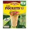 Old El Paso Mild Smoky BBQ Tortilla Pockets Kit, 380g view 1