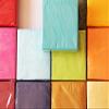 Morigami, Standard Size Napkin, Pleat 1/4, Tip Point, 200 Napkins, Ivory view 3