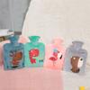 GIVBRO Hot Water Bottle Hand Warmer with Dinosaur Patterned Cloth Cover Gift for Birthday Christmas New Year - 250ml view 3