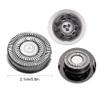 6 Pack Replacement Shaver Heads for Philips Aquatouc, Compatible with Series 1000, 2000, 3000, 5000 Replacement Blades Electric Shaver Heads Compatible with Phillips Series AT8xx, AT7xx, PT8xx, PT7xx view 3