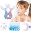 JOOTUEPO 4PCS Baby Toothbrush Children 360 Degree U-Shaped Child Toothbrush Teethers Soft Silicone Baby Brush Kids Teeth Oral Care Cleaning(Aged 2~12) view 2
