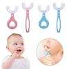 JOOTUEPO 4PCS Baby Toothbrush Children 360 Degree U-Shaped Child Toothbrush Teethers Soft Silicone Baby Brush Kids Teeth Oral Care Cleaning(Aged 2~12) view 4