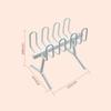 Floor Shoe Rack- 4 Pair Portable Boot Drying Rack Shoe Dryer & Glove Dryer for Rainy Seasons Winter Travel,foot Dryer Quick Drying for Shoes,gloves,socks,ski Boots (220v) view 3