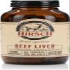 Hirsch Organic UK Grass Fed Beef Liver Supplement - Soil Association Certified 100% Organic and Glyphosate Free & Vitamin & Mineral 3rd Party Tested view 1
