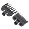 Clipper Guards Cutting Guides, Easy Buckle Easily Position Control Length Humanized Design Attachment Guide Combs Complete Accessories for Barber Shop(black) view 1