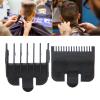 Clipper Guards Cutting Guides, Easy Buckle Easily Position Control Length Humanized Design Attachment Guide Combs Complete Accessories for Barber Shop(black) view 3