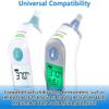 500 PACK Disposable Ear Thermometer Probe Covers Refill Lens Filters for All Braun Models and Digital Thermometers view 2