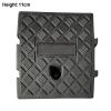 A/A Portable Lightweight Curb Ramps, Heavy Duty Plastic Threshold Ramp Kit,Rubber Threshold Ramp For Driveways,Car, Truck,mobility Scooters,wheelchair (Size A:black-25x27x11CM) view 2