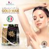 Hot Wax Beads for Hair Removal, Gold Hard Wax Stripless Film Wax for Full Body, Face, Legs, Armpits, Bikini Line and Brazilian, Vegan Hypoallergenic Colophonium Free, Dermawax, Made in Italy, 500g view 2