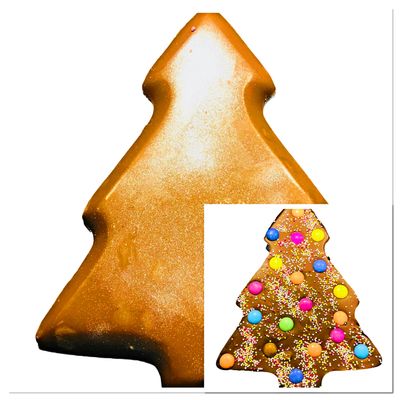 Chocolate Christmas Tree Slab - Loaded with Treats