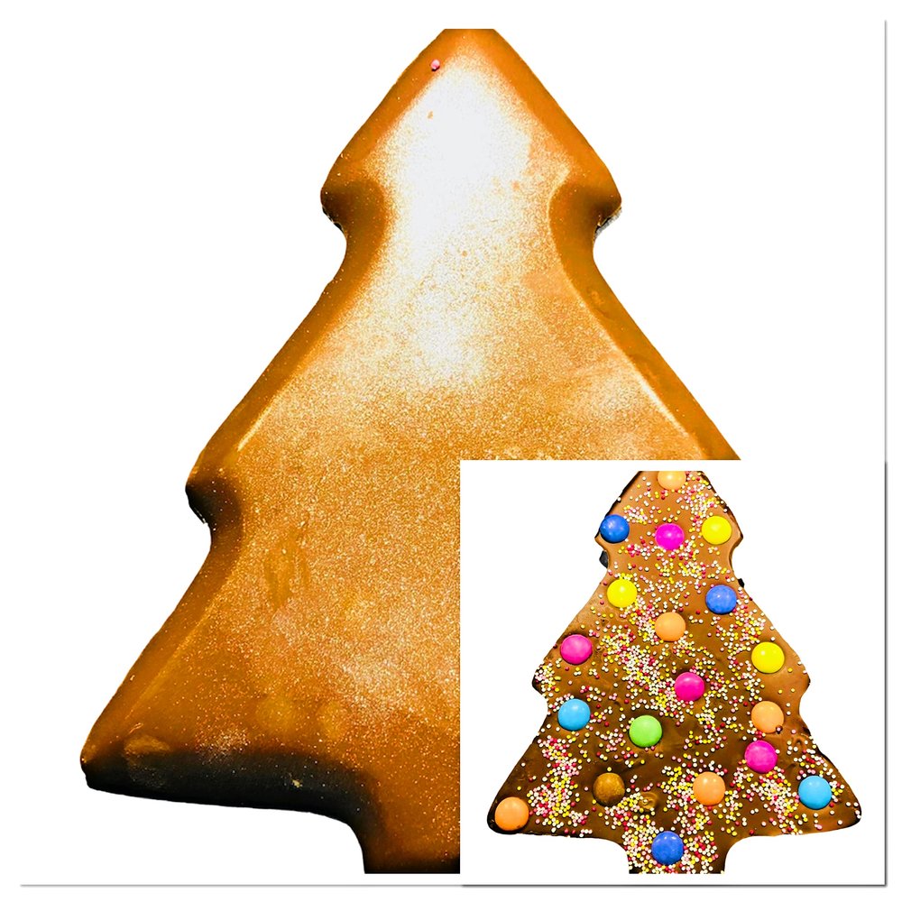 Chocolate Christmas Tree Slab - Loaded with Treats