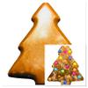 Chocolate Christmas Tree Slab - Loaded with Treats view 1